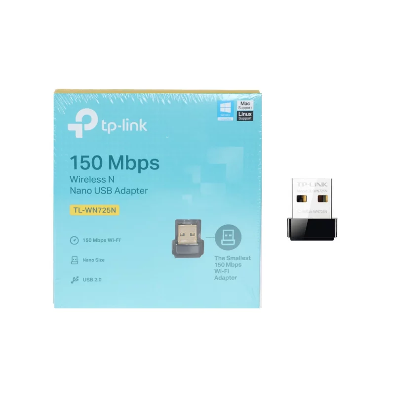کارت شبکه USB و بی سیم با سرعت 150Mbps مدل TP-LINK TL-WN725N - تصویر 2