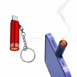 فندک OTG Type-C - قرمز - ASP - تصویر 3