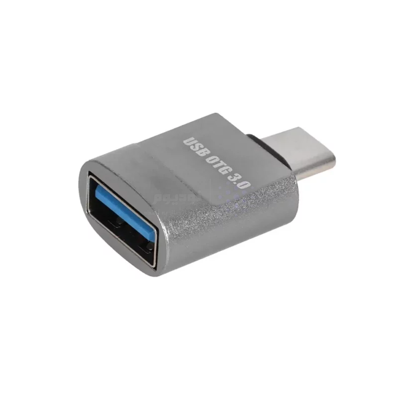 تبدیل USB3.0 OTG Type-C - نقره ای - ASP (گارانتی شش ماهه آروین) - تصویر 3