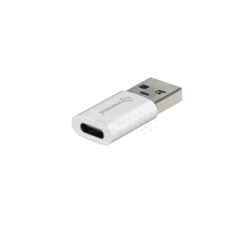 تبدیل Papada USB TO Type-C مدل PA-20 - نقره ای - ASP (گارانتی شش ماهه آروین) - تصویر 3