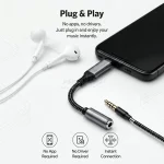تبدیل Lightning به جک 3.5 میلیمتری مدل GJ-008 - خاکستری - ASP (گارانتی شش ماهه آروین) - تصویر 4