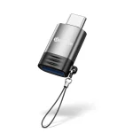 تبدیل Beniuse OTG Type-C To USB مدل BE-TG02 - خاکستری