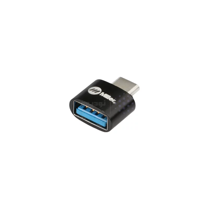 تبدیل Miller OTG USB To Type-C مدل MO-203 - مشکی (گارانتی پارتیان پایا) - تصویر 3