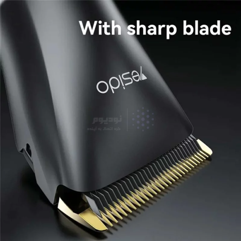 ماشین اصلاح موی سر و صورت شارژی Yesido مدل MG06 - مشکی (گارانتی 12 ماه تعویض نیکان همراه) - تصویر 4
