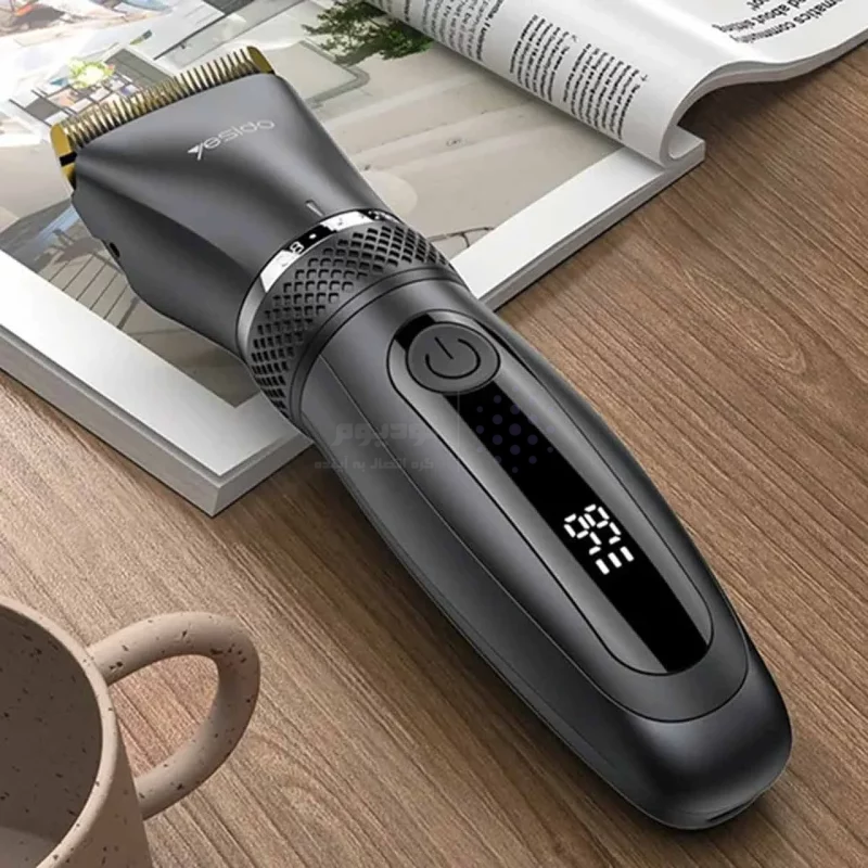 ماشین اصلاح موی سر و صورت شارژی Yesido مدل MG06 - مشکی (گارانتی 12 ماه تعویض نیکان همراه) - تصویر 8