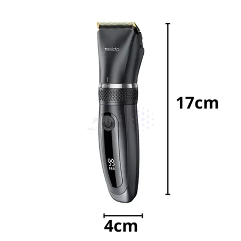 ماشین اصلاح موی سر و صورت شارژی Yesido مدل MG06 - مشکی (گارانتی 12 ماه تعویض نیکان همراه) - تصویر 9