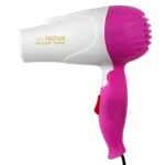 سشوار مسافرتی Nova مدل NV-1290 - سرخابی