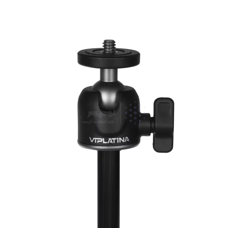 سه پایه نگه دارنده گوشی موبایل و دوربین VIPLATINA مدل VH55 - مشکی (گارانتی 12 ماه تعویض نیکان همراه) - تصویر 7