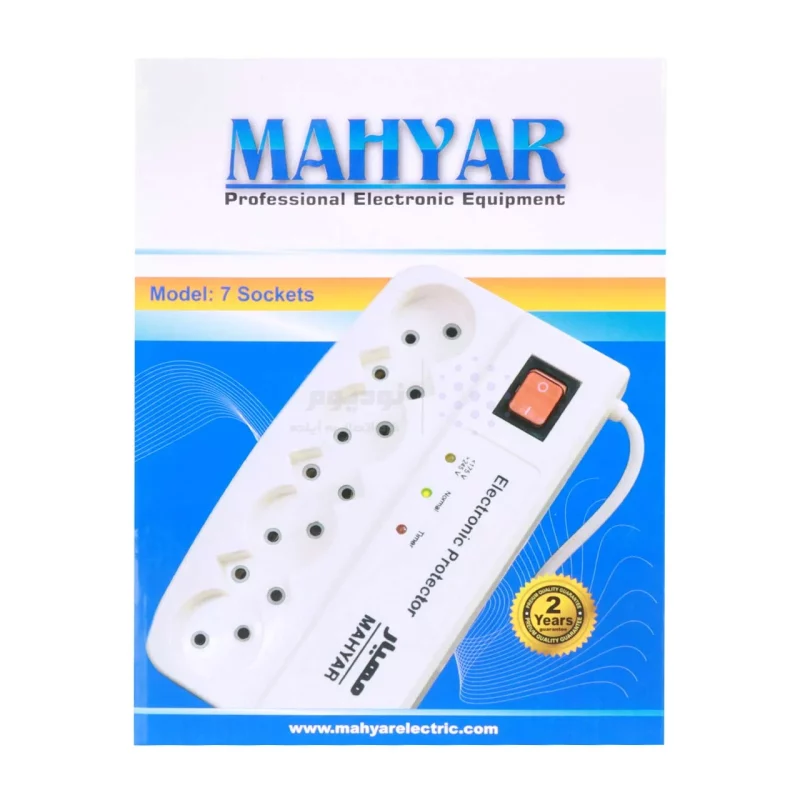 محافظ برق 7 خانه Mahyar کلید دار 3 متری - RYL - تصویر 5