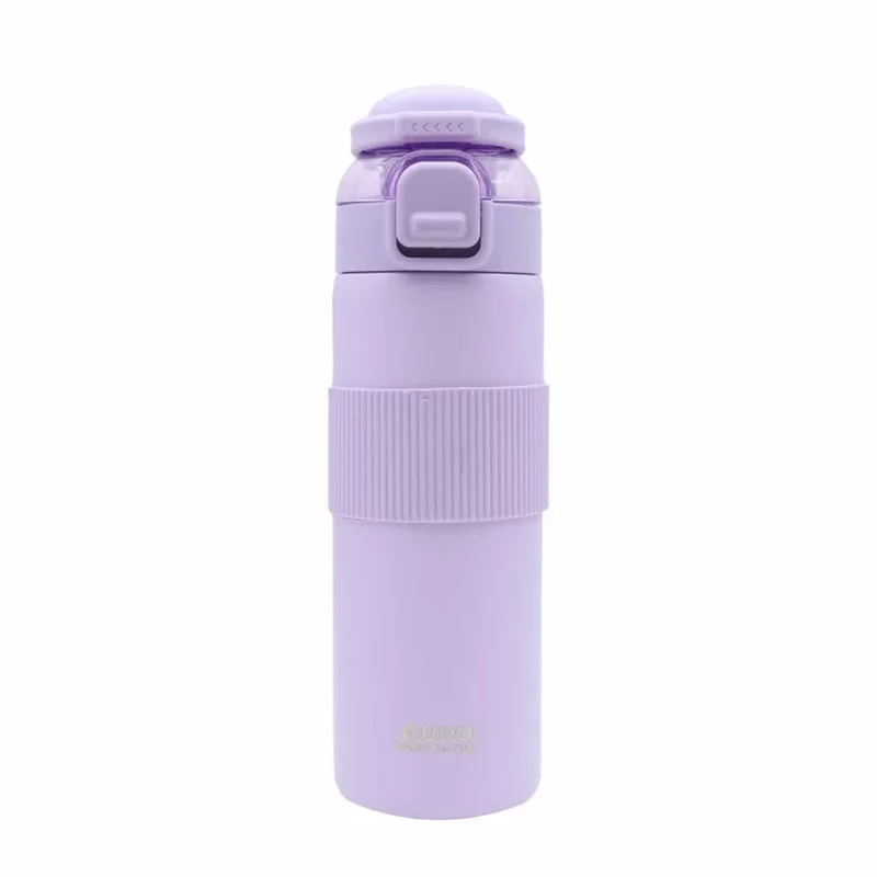 تراول ماگ Gudu مدل H-BW-1378 ظرفیت 700 میلی لیتر - بنفش - تصویر 2