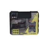 ست پیچ گوشتی شارژی مدل P.P.I بسته 47 عددی - مشکی - تصویر 12