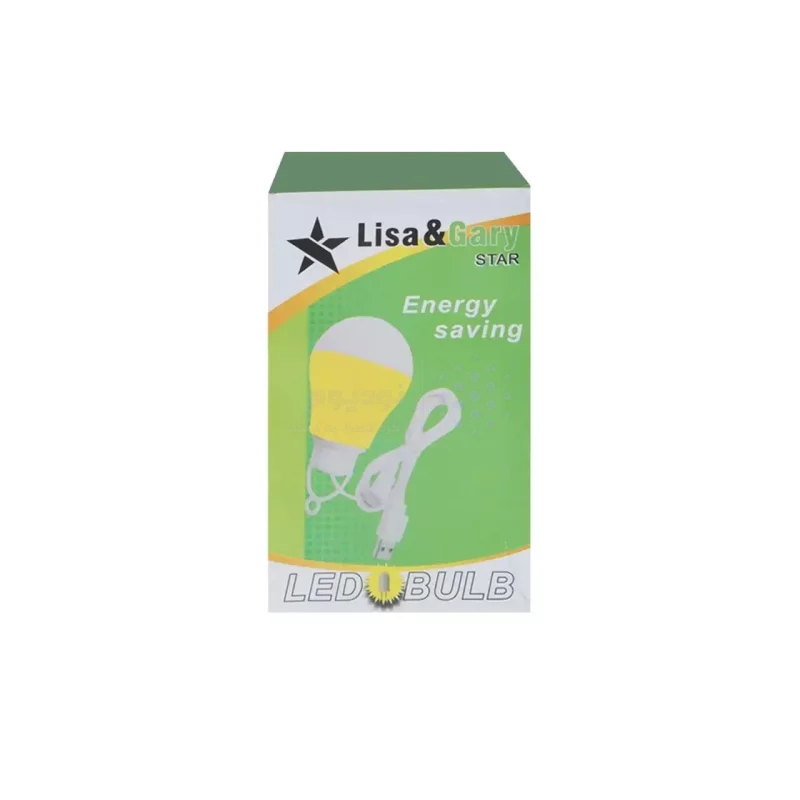 لامپ Lisa & Gray USB - نارنجی - تصویر 5
