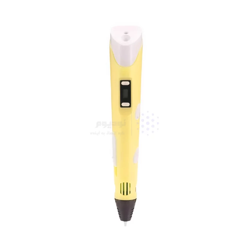 قلم سه بعدی طراحی مدل DX-100B - سفید لیمویی - تصویر 3