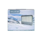 چراغ شارژی کمپینگ پایه دار مدل (دارای پنل خورشیدی) - طوسی - YSP - تصویر 7