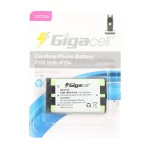 باتری تلفن بی سیم قابل شارژ Gigacell مدل HHR - P104 با ظرفیت 830mAh