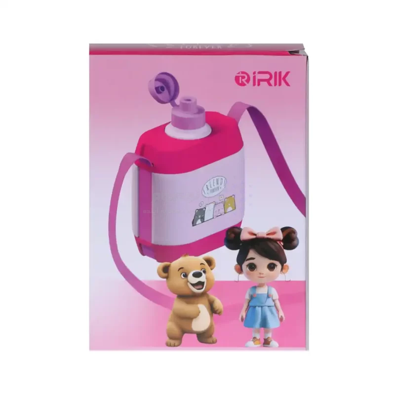 قمقمه iRik مدل Cute Bear حجم 500 میلی لیتر - سرخابی - RYL - تصویر 4