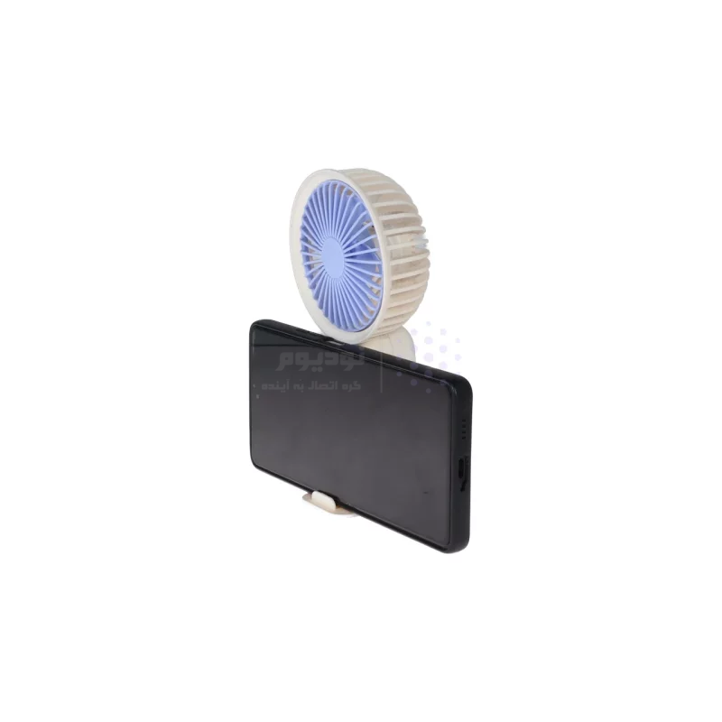 پنکه دستی پایه دار مدل NO.B399-10 - کرم - MNK - تصویر 4