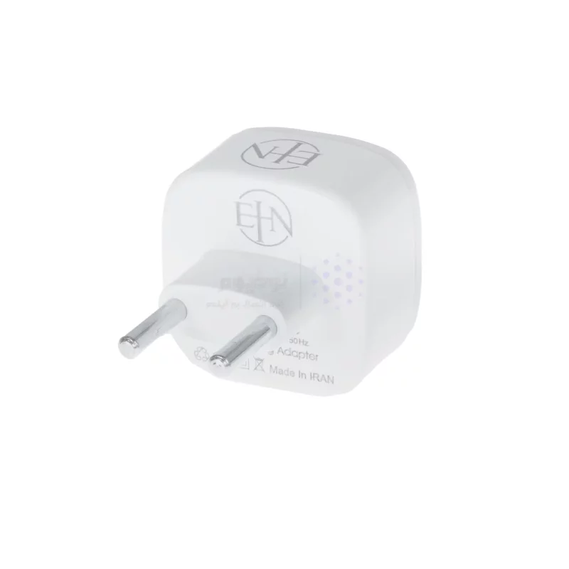 تبدیل برق 3 به 2 ETN مدل M-05 - سفید - NIK - تصویر 4