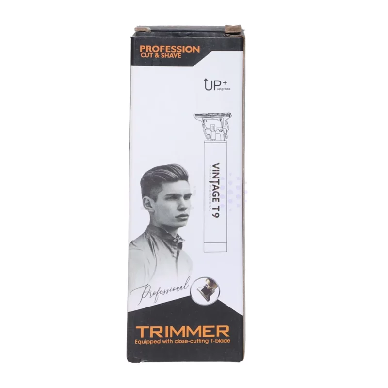 ماشین ریش تراش شارژی Vintage مدل TRIMMER T9 - مشکی - تصویر 5