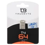 TRUEBYTE T4 USB2.0 Flash Memory - 64GB نقره ای (گارانتی مادام العمر شرکت آی تین)