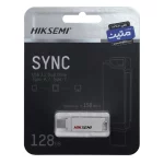 فلش مموری Hiksemi USB3.2 Type-C مدل Sync ظرفیت 128GB - نقره ای (گارانتی متین)