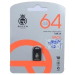فلش مموری Queen USB3.0 مدل Race ظرفیت 64GB - مشکی (گارانتی مادام العمر آی تین)