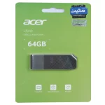 فلش مموری Acer USB2.0 مدل UP200 ظرفیت 64GB - خاکستری (گارانتی متین)