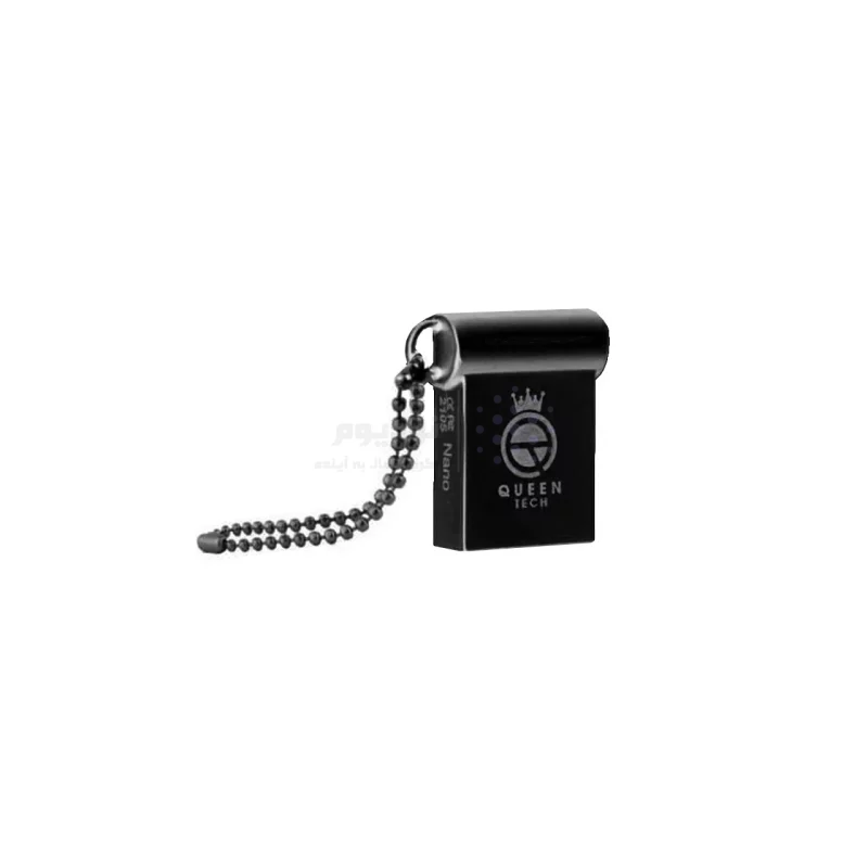 Queen NANO USB2.0 Flash Memory-64GB مشکی (گارانتی مادام العمر شرکت آی تین) - تصویر 3