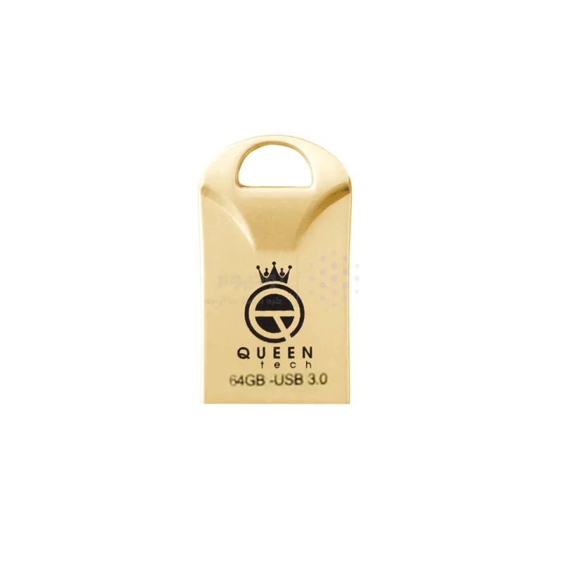 Queen Race USB3.0 Flash Memory-64GB طلایی (گارانتی مادام العمر شرکت آی تین) - تصویر 3