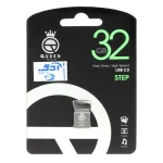 Queen Step USB2.0 Flash Memory - 32GB (گارانتی مادام العمر شرکت آی تین) مشکی