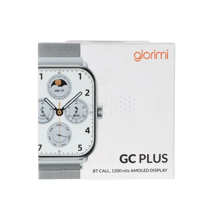 ساعت هوشمند Glorimi مدل GC PLUS - نقره ای (گارانتی 18 ماهه شرکتی) - تصویر 3