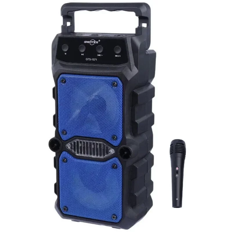 اسپیکر بی سیم GreatNice مدل GTS-1571 - مشکی آبی - TCO - تصویر 2