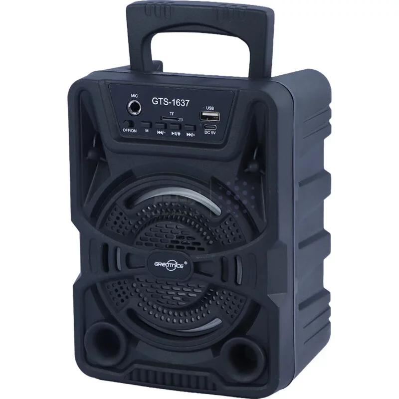 اسپیکر بی سیم GreatNice مدل GTS-1637 - مشکی - TCO - تصویر 3