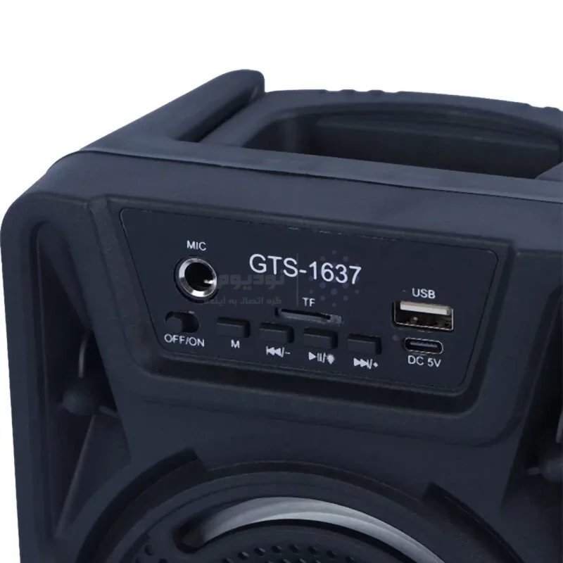 اسپیکر بی سیم GreatNice مدل GTS-1637 - مشکی - TCO - تصویر 6