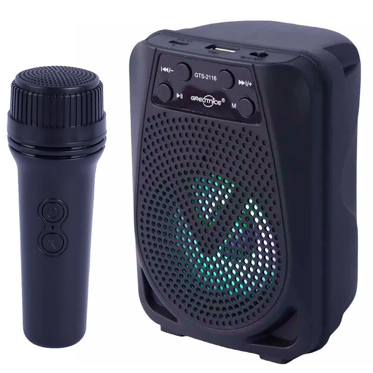 1583-4650188-1 اسپیکر بی سیم GreatNice مدل GTS-2116 - مشکی - TCO - تصویر 1