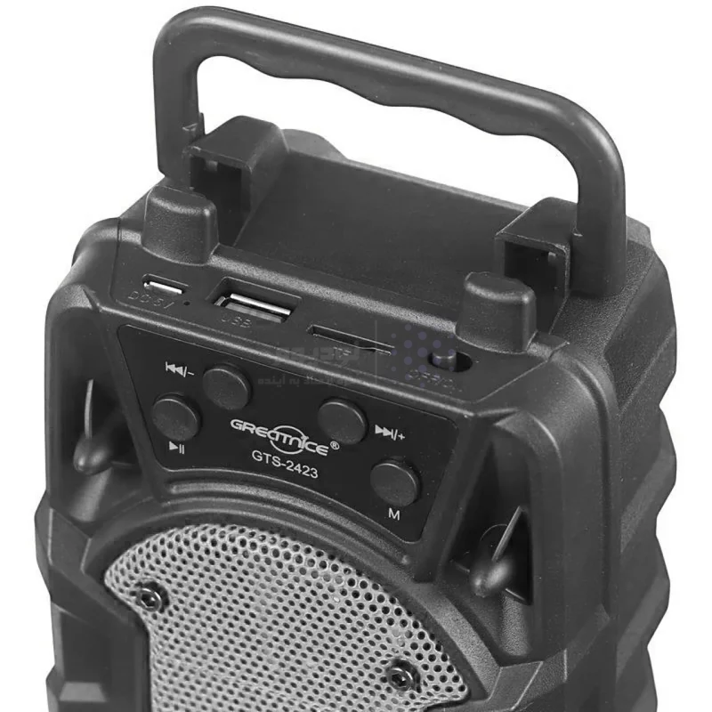 اسپیکر بی سیم GreatNice مدل GTS-2423 - مشکی خاکستری - TCO - تصویر 5