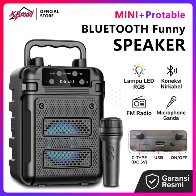 اسپیکر بی سیم GreatNice مدل GTS-2333 - مشکی - TCO - تصویر 11