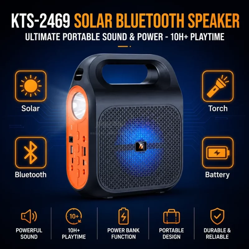 اسپیکر بی سیم Kbroad مدل KTS-2469 - مشکی - TCO - تصویر 6