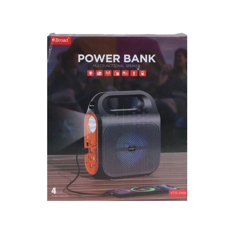 اسپیکر بی سیم Kbroad مدل KTS-2469 - مشکی - TCO - تصویر 7