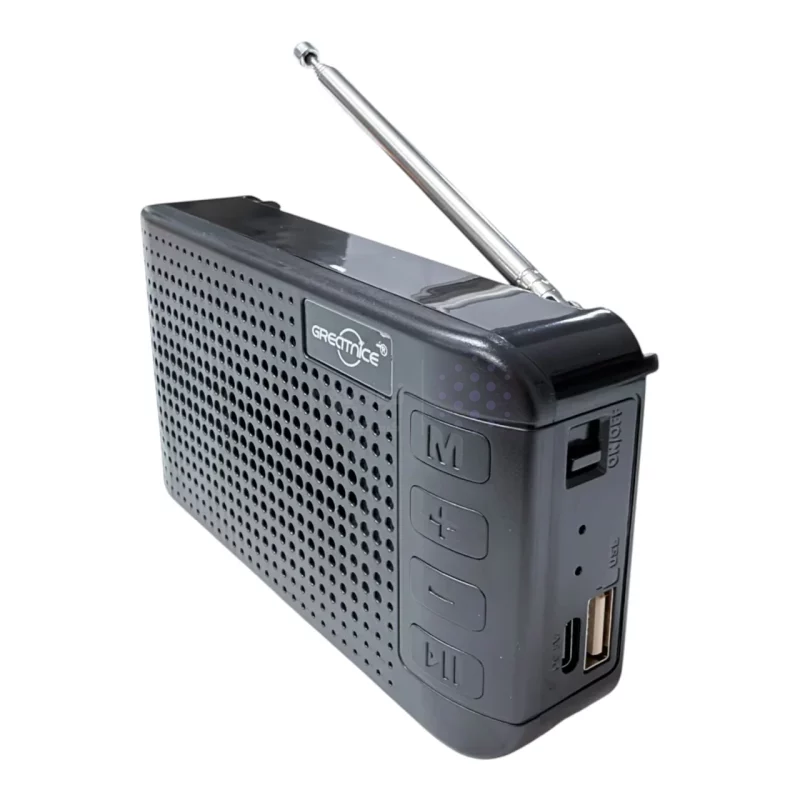 اسپیکر رادیو بی سیم GreatNice مدل GTS-2543 - مشکی - TCO - تصویر 4
