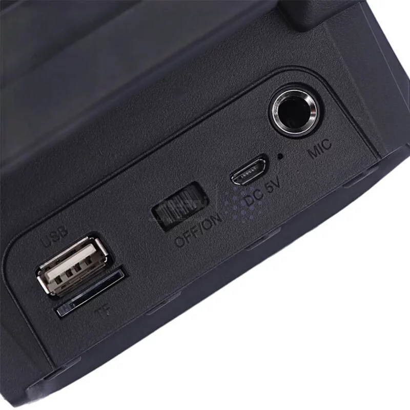 اسپیکر بی سیم BIG SOUND مدل KTS-1092 - مشکی خاکستری - TCO - تصویر 4
