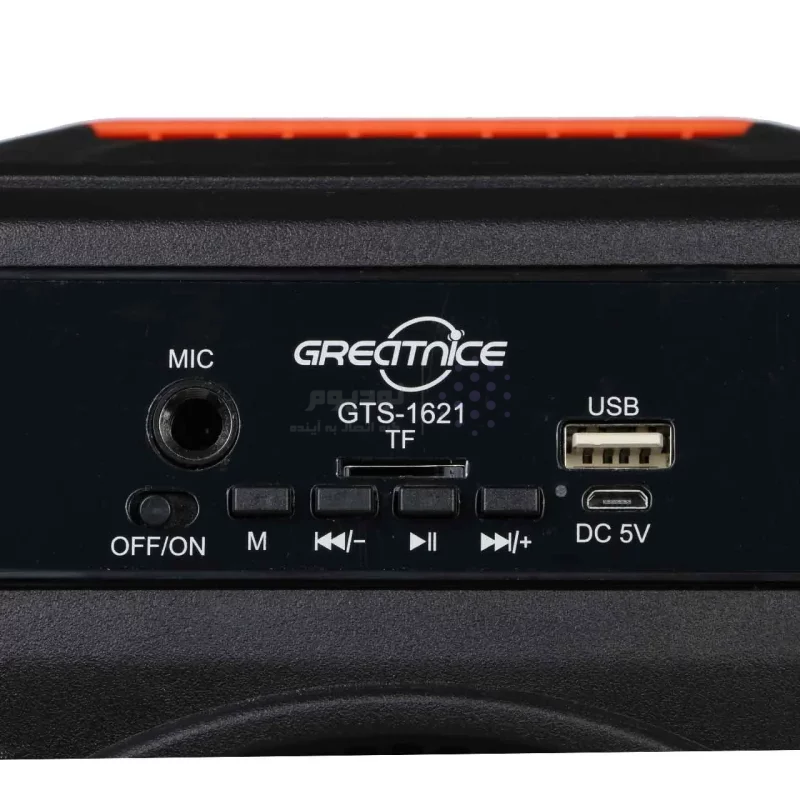اسپیکر بی سیم Greatnice مدل GTS-1621 - مشکی - TCO - تصویر 8