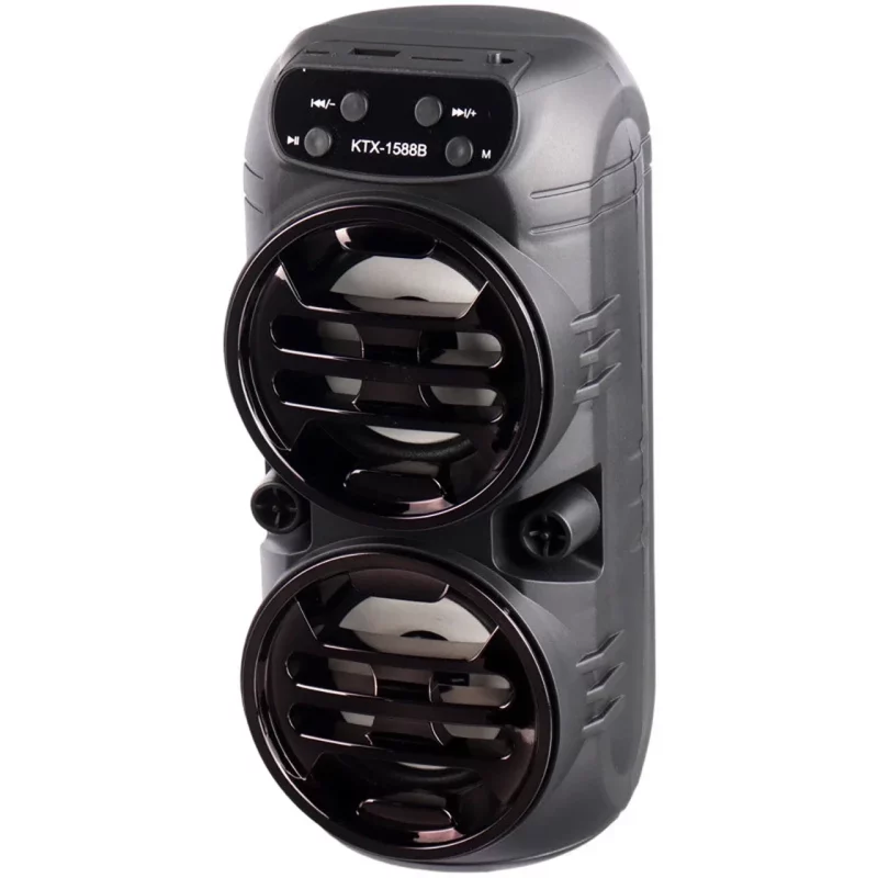 اسپیکر بی سیم BIG SOUND مدل KTX-1588B - مشکی - TCO - تصویر 2