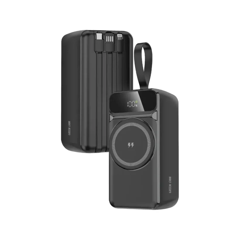 پاوربانک PD و فست شارژ Green Lion 20W 40000mAh مدل Everton GNEVRTN40KBK - مشکی (گارانتی 6 ماهه شرکتی) - تصویر 2
