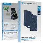 پاوربانک PD و فست شارژ Powerology 20W 10000mAh مدل Spetemor Magsafe PPBCHA36BU - آبی (گارانتی 6 ماهه شرکتی) - تصویر 3