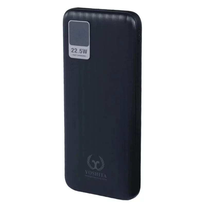 پاوربانک PD و فست شارژ Yoshita 22.5W 10000mAh مدل YP-010 - مشکی - MMS (گارانتی 6 ماهه YA) - تصویر 2