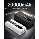 پاوربانک PD و فست شارژ Yoshita 22.5W 20000mAh مدل YP-021 - مشکی - MMS (گارانتی 6 ماهه YA) - تصویر 7