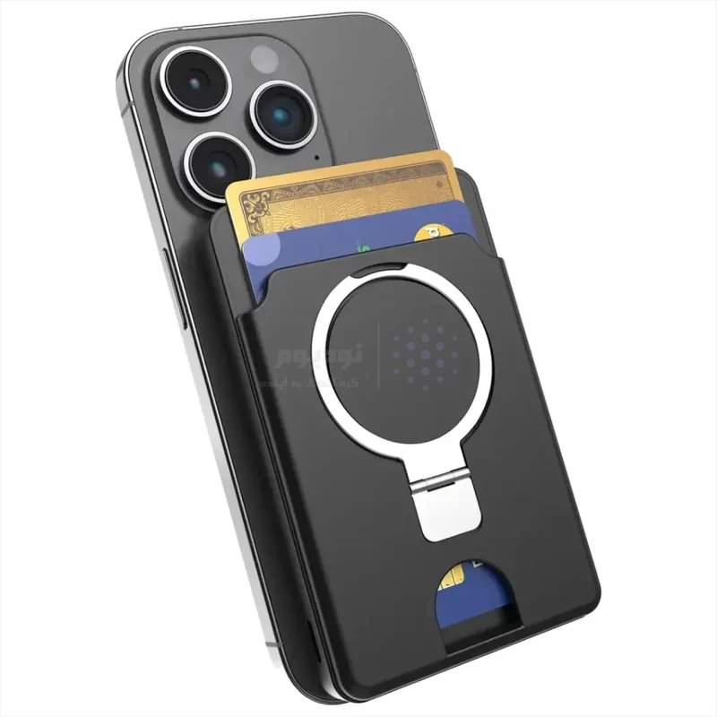 پاوربانک وایرلس PD و فست شارژ Green Lion 20W 5000mAh مدل Magno Wallet GNMGWLT5KBK - مشکی (گارانتی 6 ماهه شرکتی) - تصویر 4