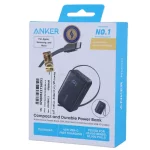 پاوربانک فست شارژ Anker 45W 10000mAh مدل A1638H11 - مشکی (گارانتی18 ماهه شرکتی) - تصویر 3
