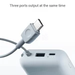 پاوربانک فست شارژ Xiaomi 22.5W 10000mAh مدل P15ZM - آبی - اصلی (گارانتی 18 ماهه شرکتی) - تصویر 5